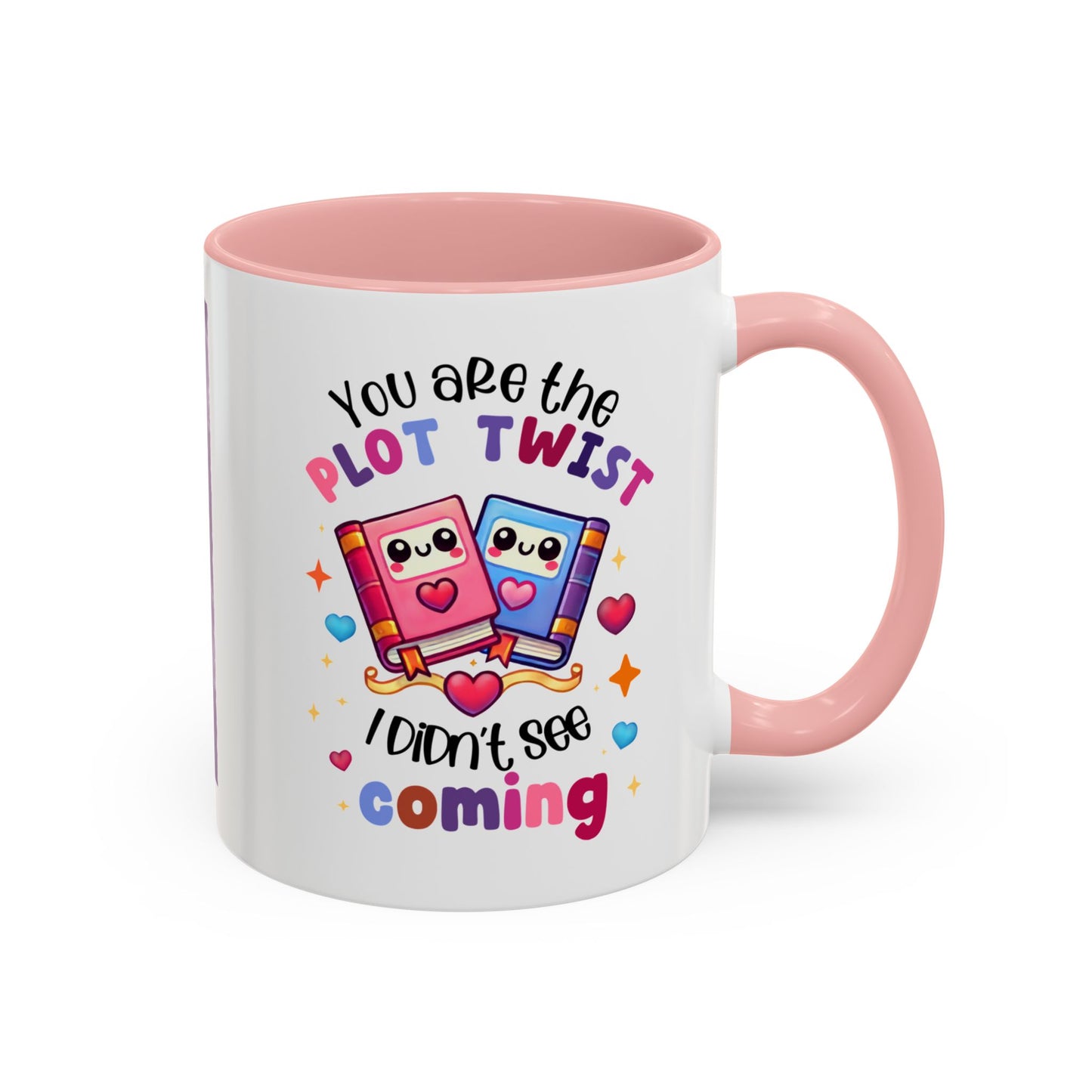 Plot Twist Accent Coffee Mug (11, 15oz)