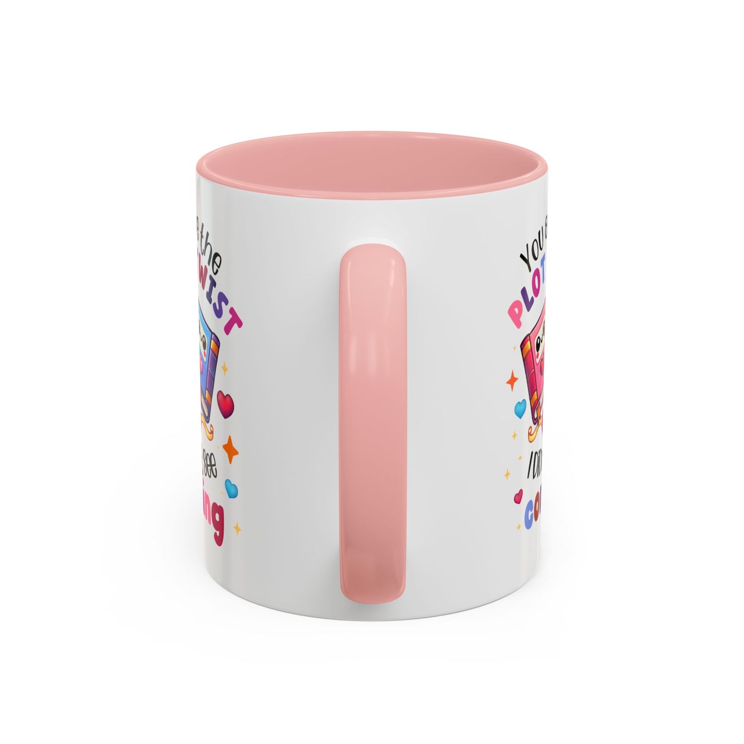 Plot Twist Accent Coffee Mug (11, 15oz)
