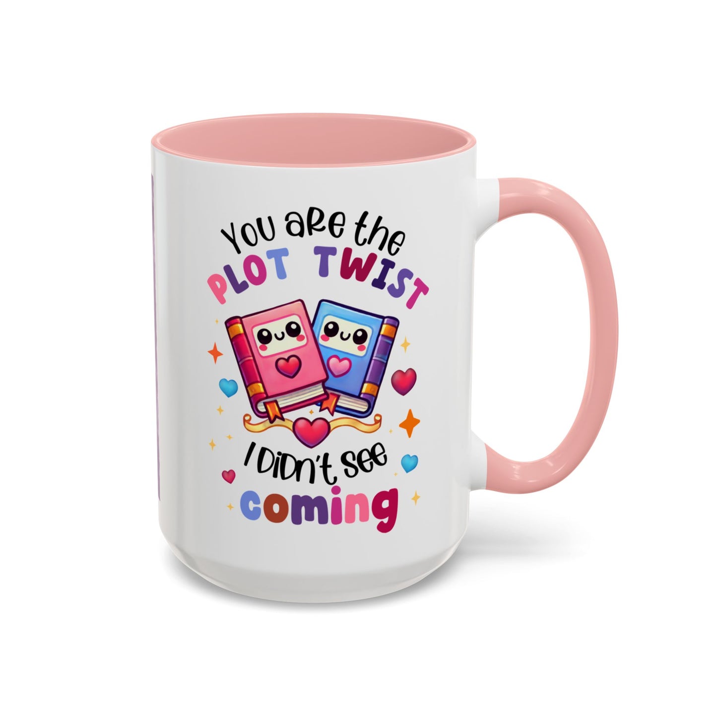 Plot Twist Accent Coffee Mug (11, 15oz)