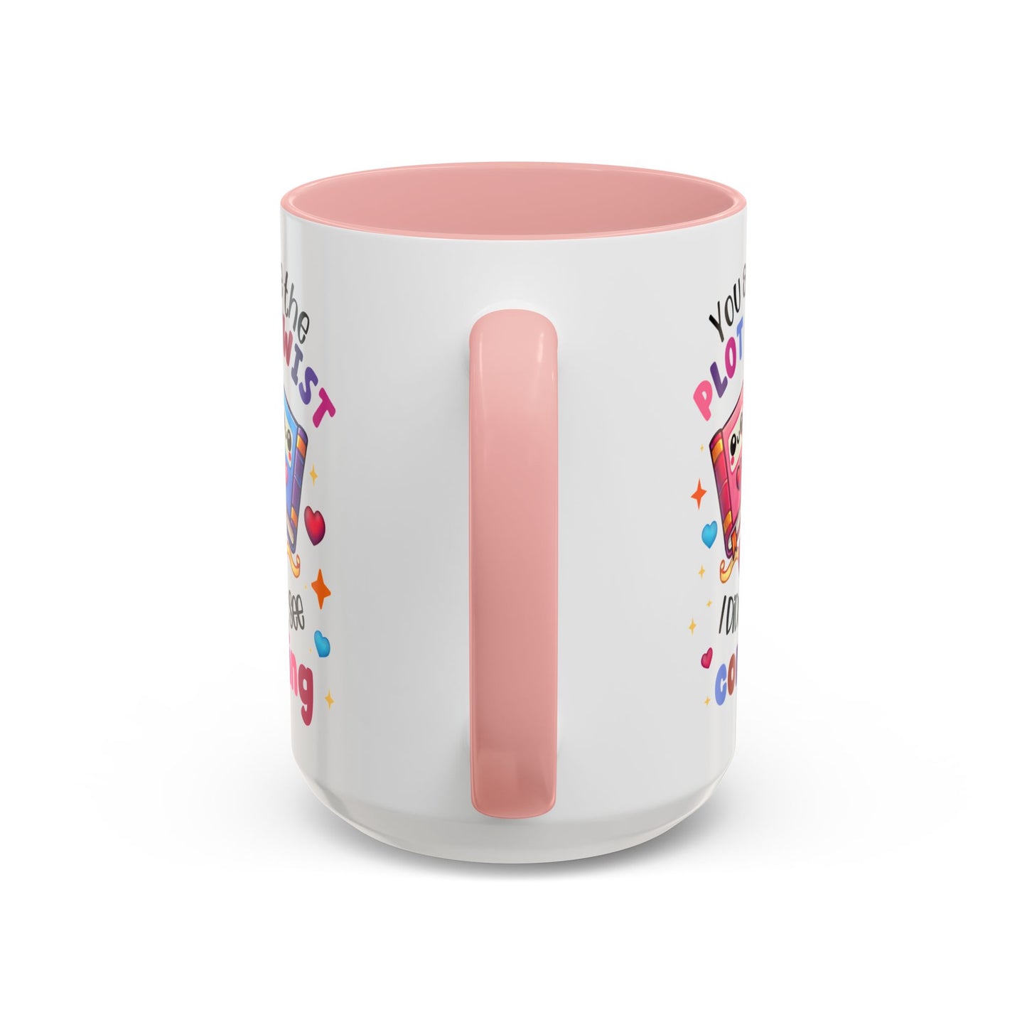 Plot Twist Accent Coffee Mug (11, 15oz)
