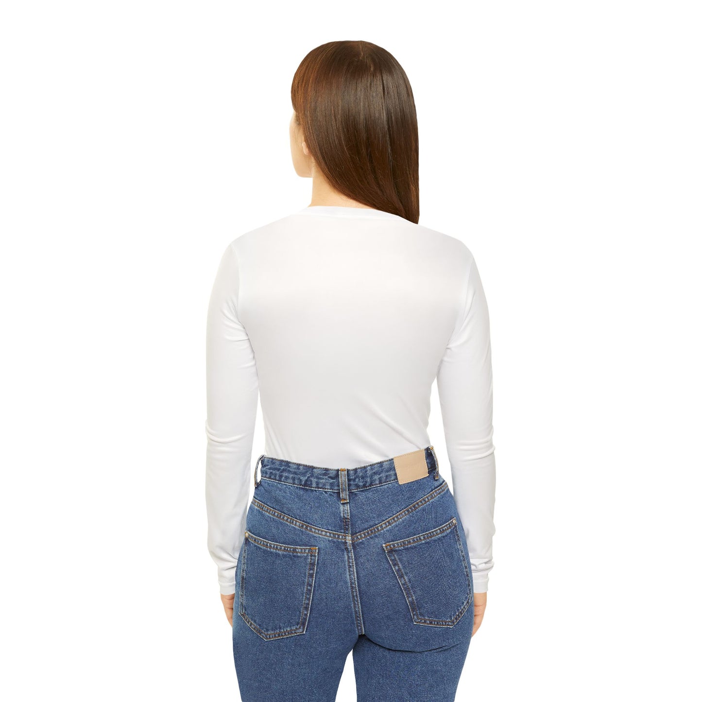 Half Teacher, Half Coffee - Women's Long Sleeve V-neck Shirt (AOP)