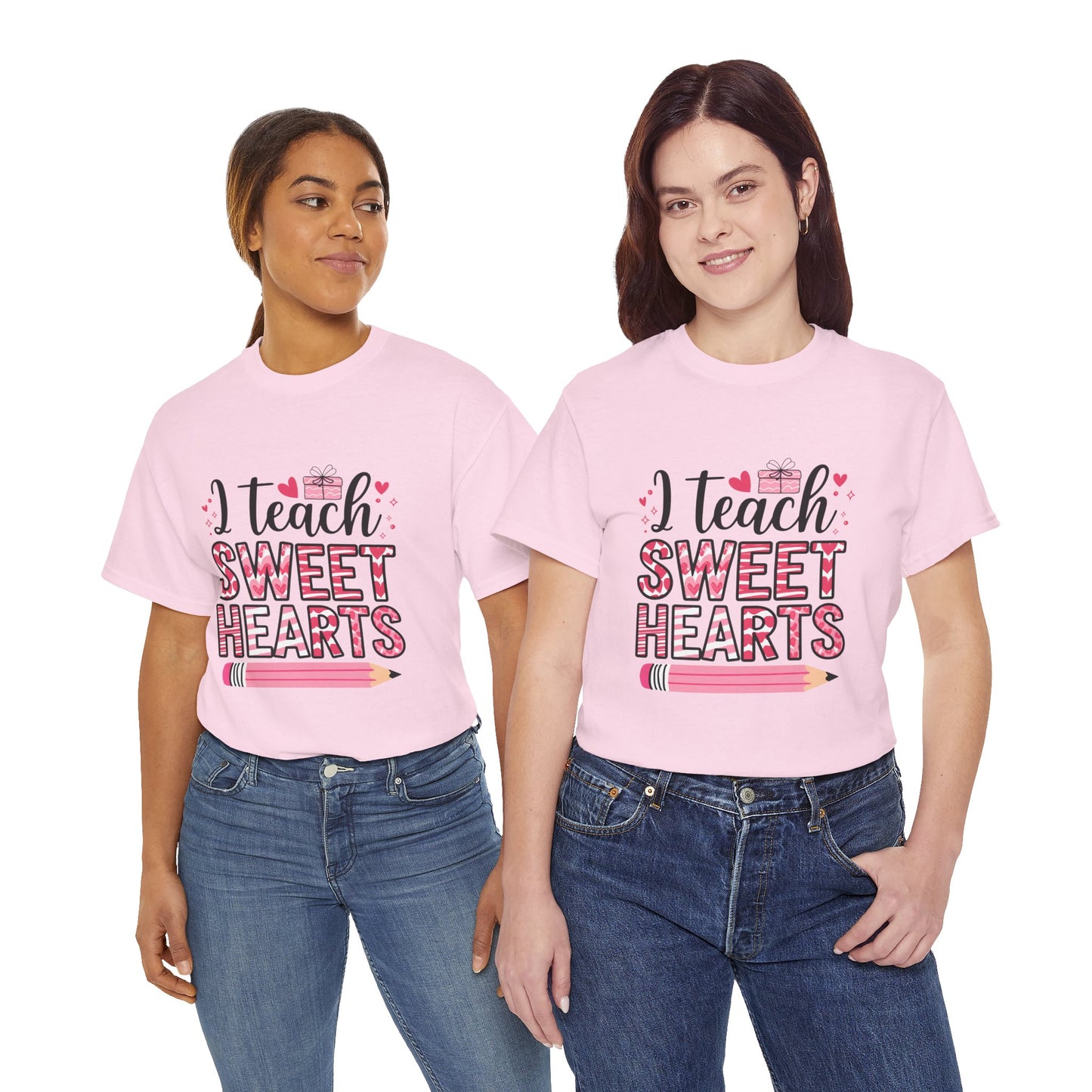 I Teach SweetHearts Cotton Tee
