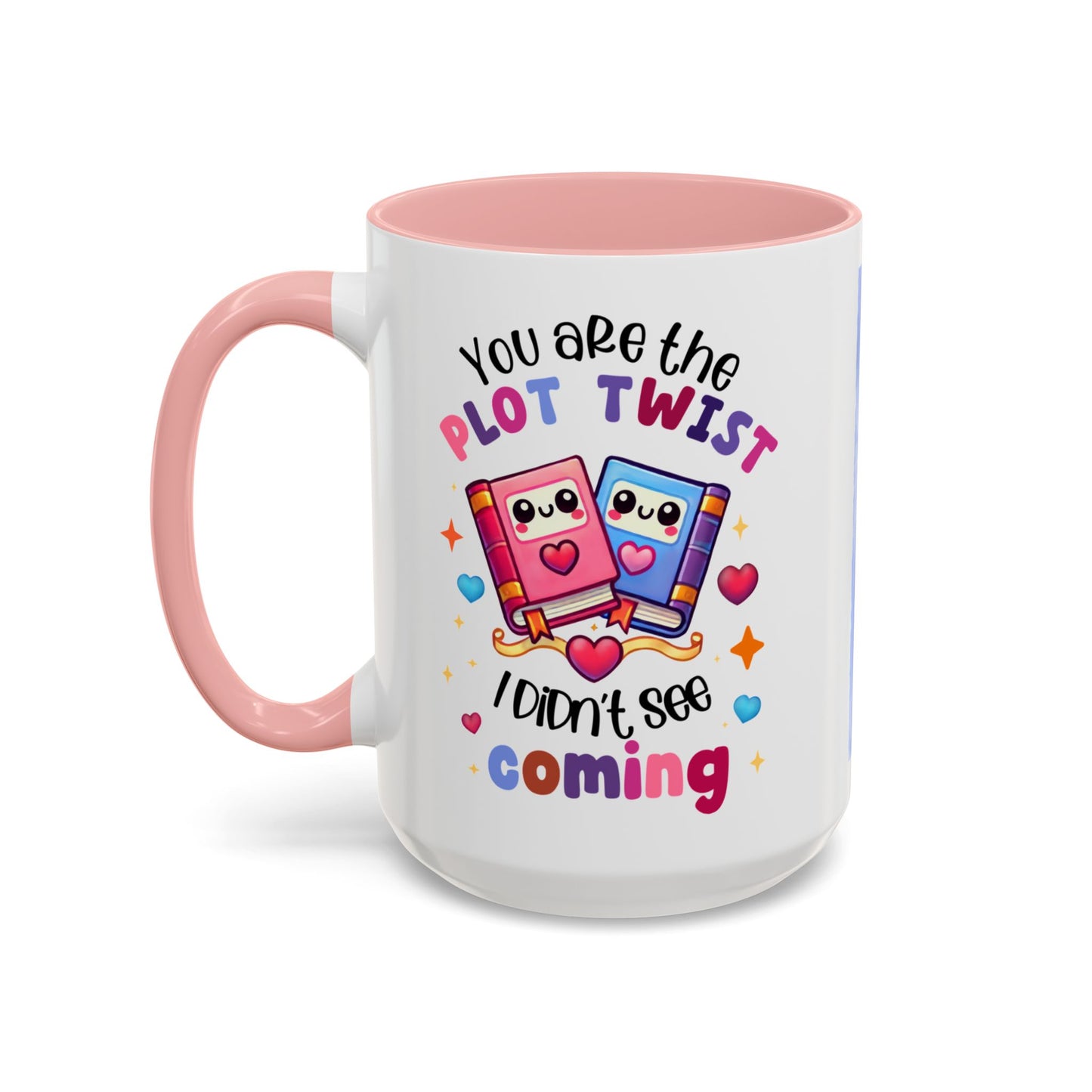 Plot Twist Accent Coffee Mug (11, 15oz)