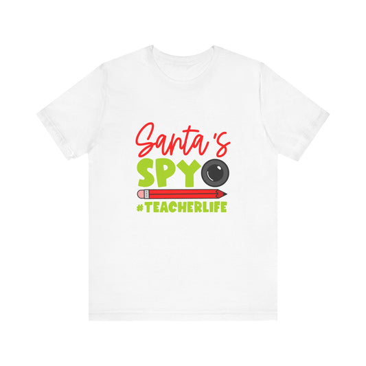 Santa's Spy Short Sleeve Tee
